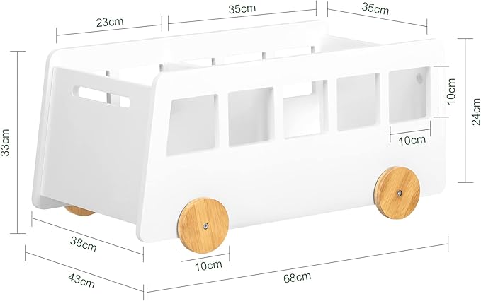 MONTESSORI TOY STORAGE CARTS 3